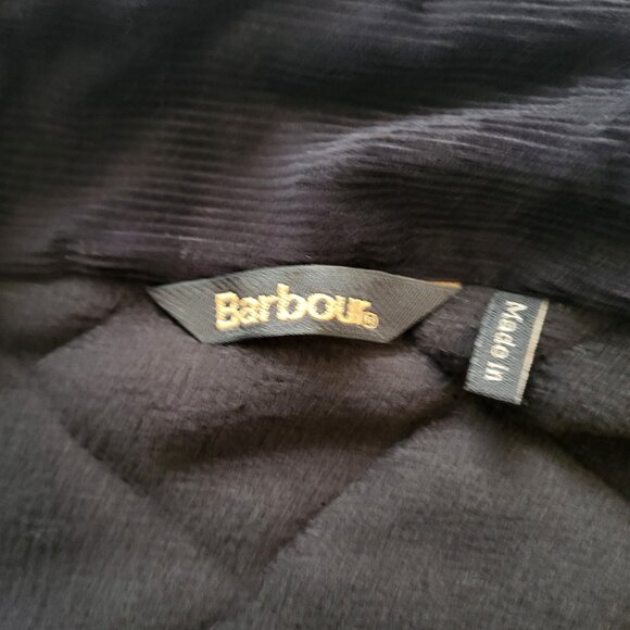 Barbour Powell Quilted Jacket in Black Men's Size Large - Picture 10 of 11